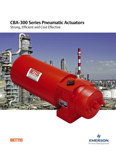  CBA 300-Series Pneumatic Actuators