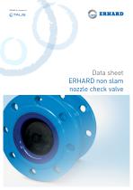 non slam nozzle check valve