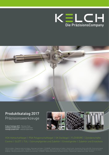 KELCH Produktkatalog Präzisionswerkzeuge