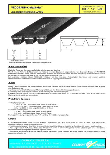 Banded Belts VECOBAND