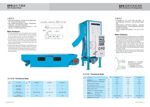 Zhongji EPS Fluidized Beds&EPS Continuous Pre-Expanders