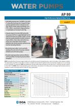 AP80 HYDRAULIC PUMP - English