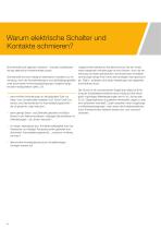 Speciality lubricants for electrical switches and contacts-4