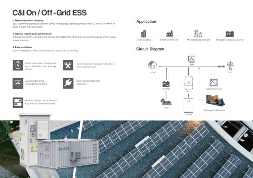 C&I On / Off - Grid ESS