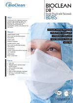 Bioclean DB Sterile Pouch-Style Facemask