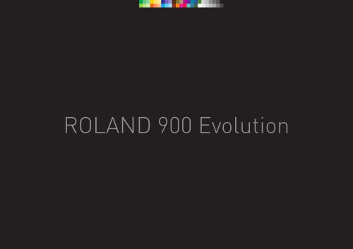ROLAND 900 Evolution