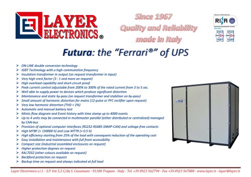 UPS Futura series