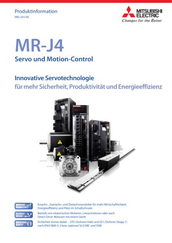 AC-Servoverstärker - MELSERVO-J4-Serie