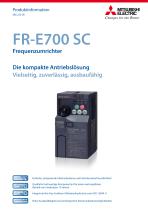 Frequenzumrichter - FR-E700 - 1