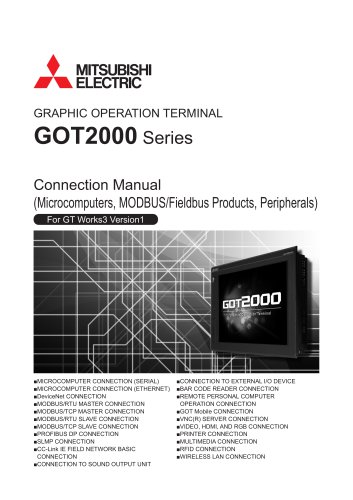 HMI - Bediengerät - GOT2000 series