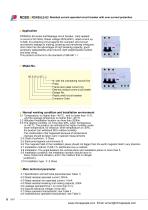 RDX65LE-63 series RCBO