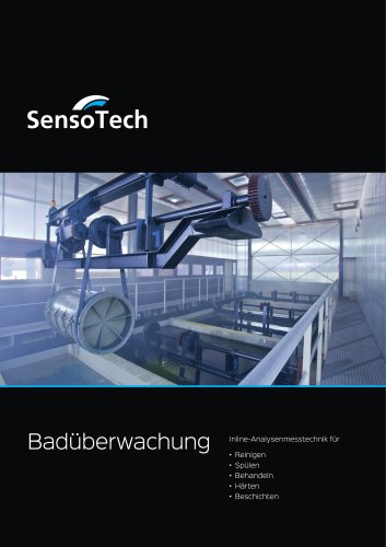 Badüberwachung - Inline-Analysenmesstechnik für Reinigen, Spülen, Behandeln, Härten und Beschichten