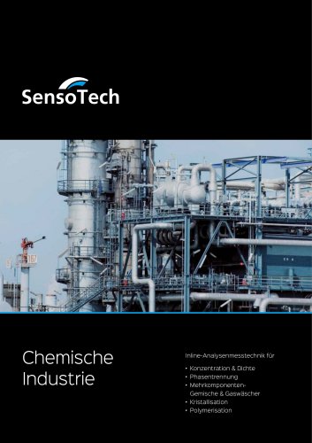 Chemische Industrie - Optimierung chemischer Prozesse mit Inline-Analysenmesstechnik