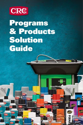 PROGRAMS & products solution guide