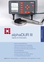alphaDUR III-1
