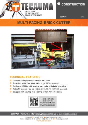 C006 Cladding brick cutter