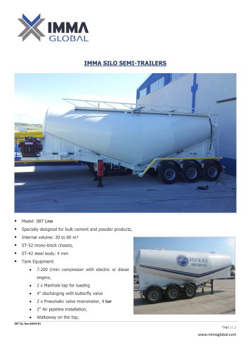 Silo Semi-Trailer