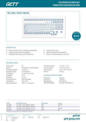 TKS-088c-TOUCH-MODUL