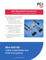 High Speed Serial Connections for next generation data storage and beyond