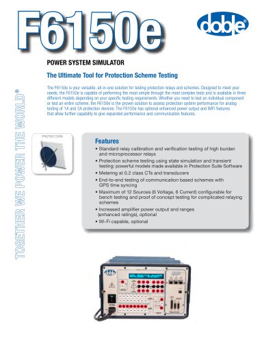 F6150e Power System Simulator