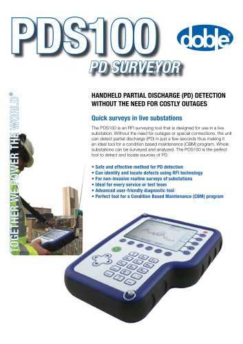 PDS100 - Partial Discharge Surveyor