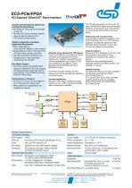 Data Sheet ECS-PCIe/FPGA