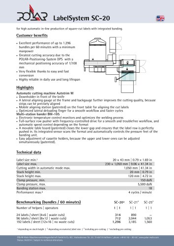 LabelSystem SC-20