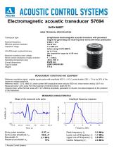 Electromagnetic acoustic transducer S7694