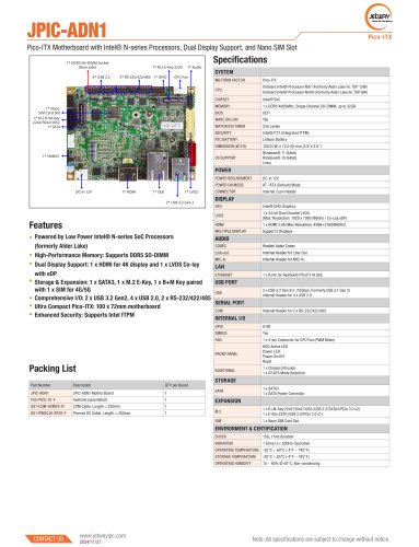 JPIC-ADN1_Datasheet