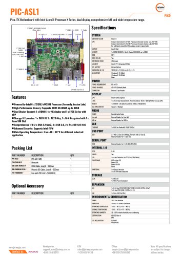 PIC-ASL1_Datasheet