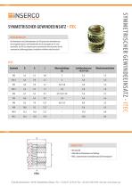 ITEC Symmetrischer Gewindeeinsatz