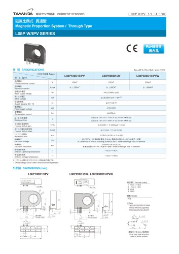 Magnetic Proportion System/ Through type L08P W/IPV series_L08PD15