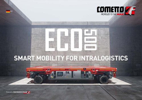 Cometto Eco500 - Smart mobility for intralogistics