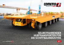 Cometto SYT - Selbstfahrender Hubtransporter für die Schiffbauindustrie-1