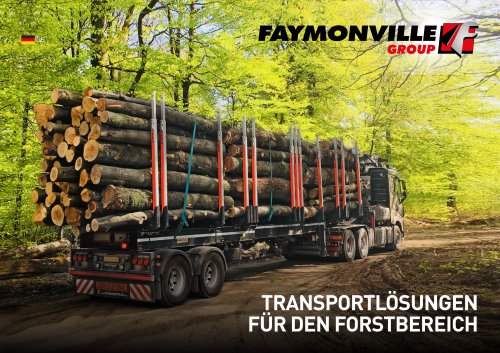 Faymonville Group - Transportl&ouml;sungen f&uuml;r den Forstbereich