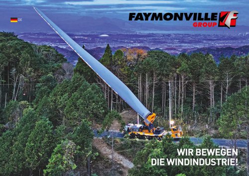 Faymonville Group - Wir bewegen die Windindustrie!