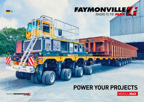 Faymonville ModulMAX - Power your projects