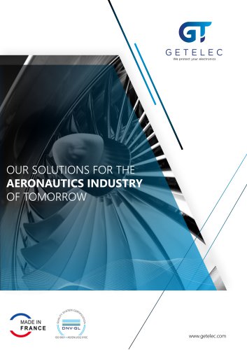 Our solutions for aeronautics industry of tomorrow