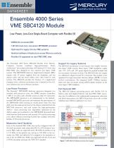 Ensemble 4000 Series VME SBC4120 Module