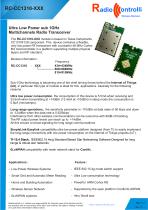 RC-CC1310-XXX Datasheet