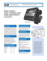 AX0 4-20 mA transmitter SN AX0 lube