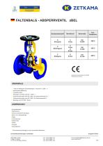 Faltenbalgabsperrventile zBEL Fig.234 - 1