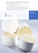 Corning Celcor® standard-wall substrates