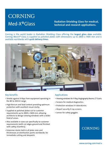 Med-X Product Information Sheet 