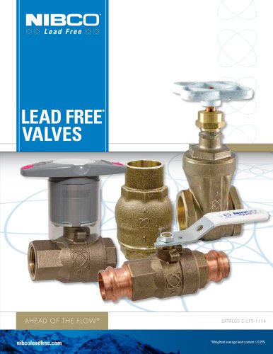 Lead Free Valves Catalog