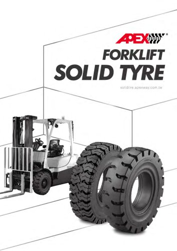 APEX Forklift Solid Tyre & Press On Tyre