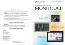 Monitouch V10, X1 and Technoshot TS4000 HMIs