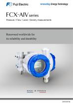 Pressure transmitters FCX-AIV Series