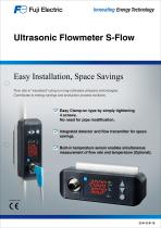 s-flow FSZ compact ultrasonic flowmeter