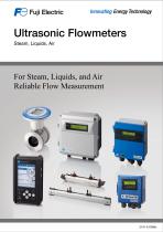 Ultrasonic flowmeters for liquids and air